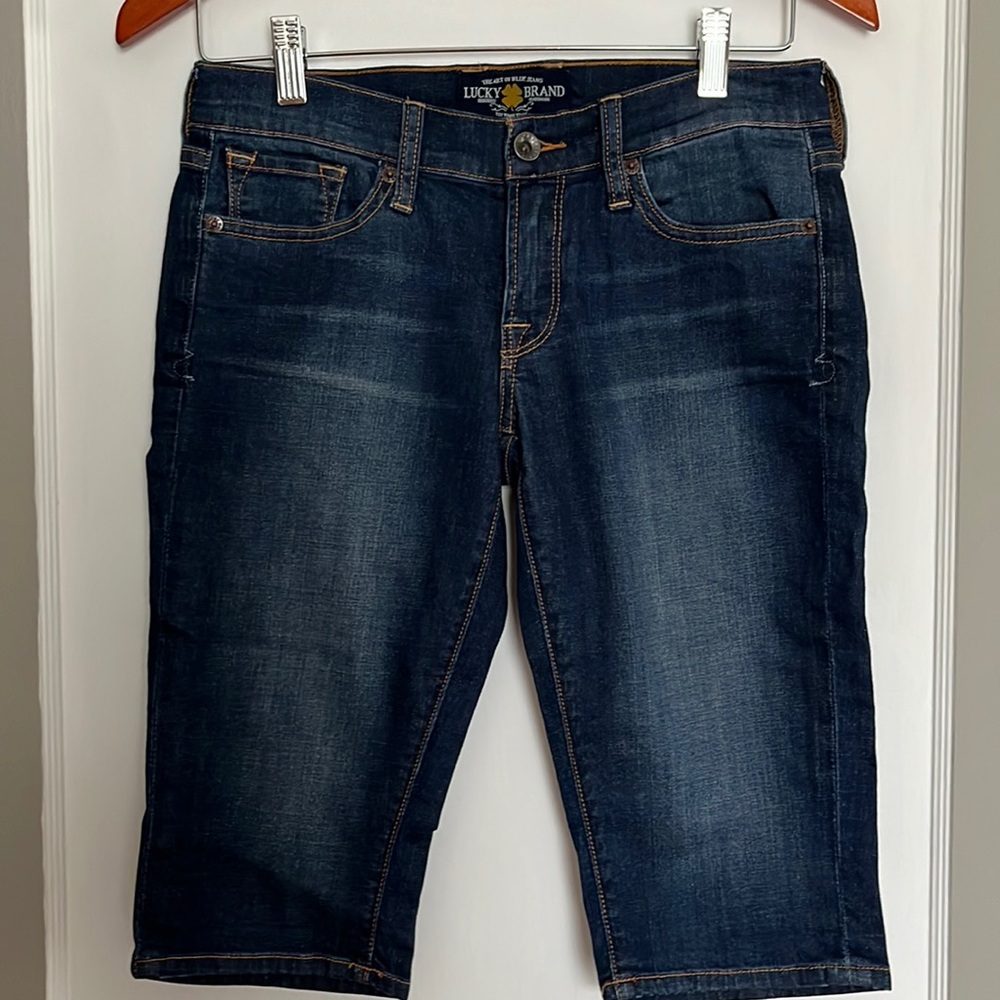 LUCKY BRAND BERMUDA BRIGITTE SHORTS NWOT